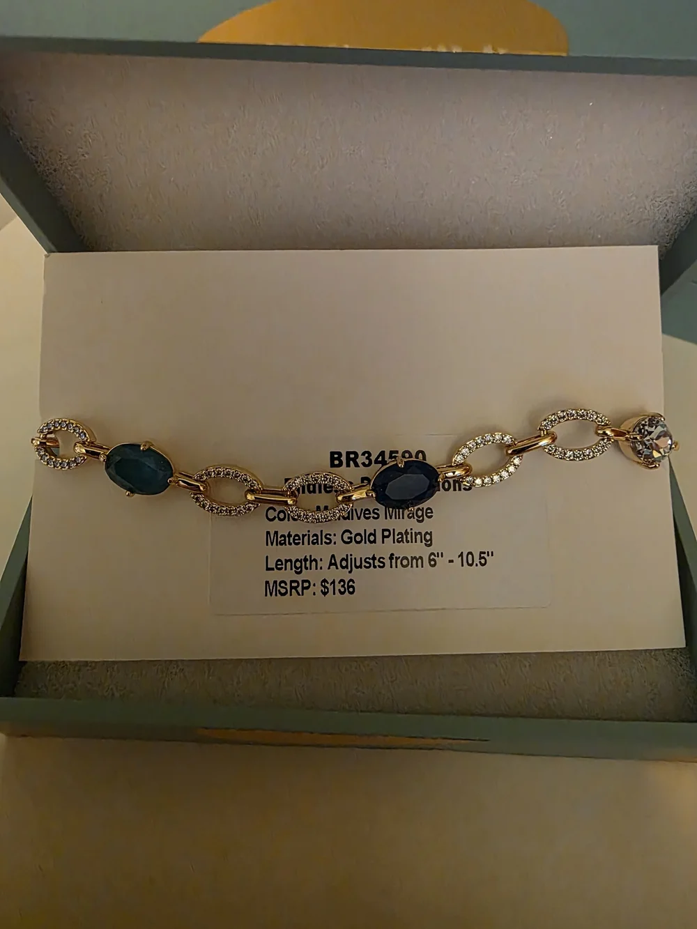 Jewel Candy Gold-Plated Bracelet - Maldives Mirage